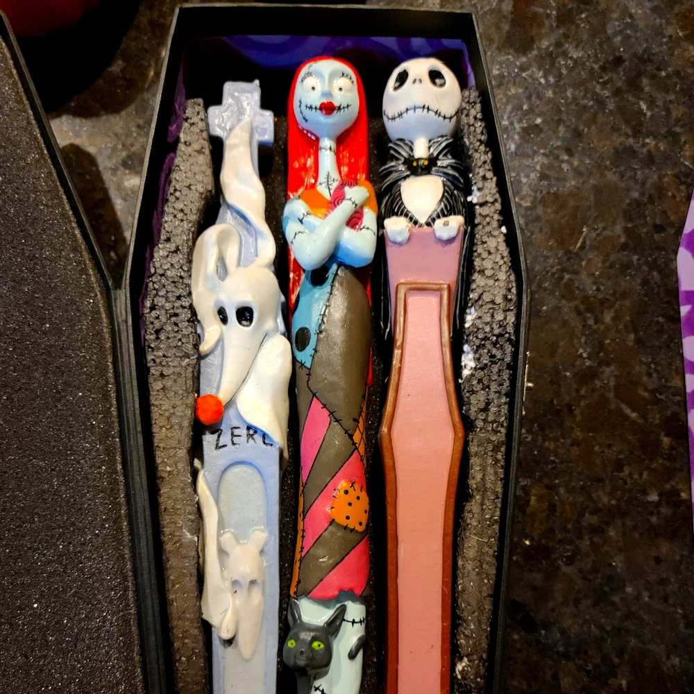 Set of Disney's Nightmare Before Christmas candle
